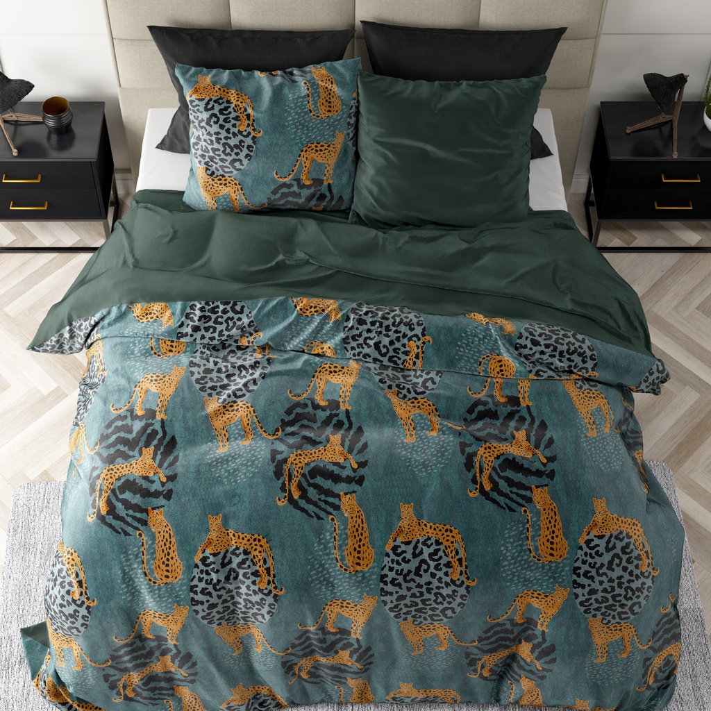 POSTELJNINA VELVET AXEL GREEN 