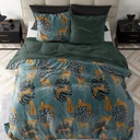POSTELJNINA VELVET AXEL GREEN 