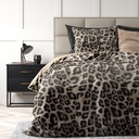 POSTELJNINA VELVET TIGER BROWN 