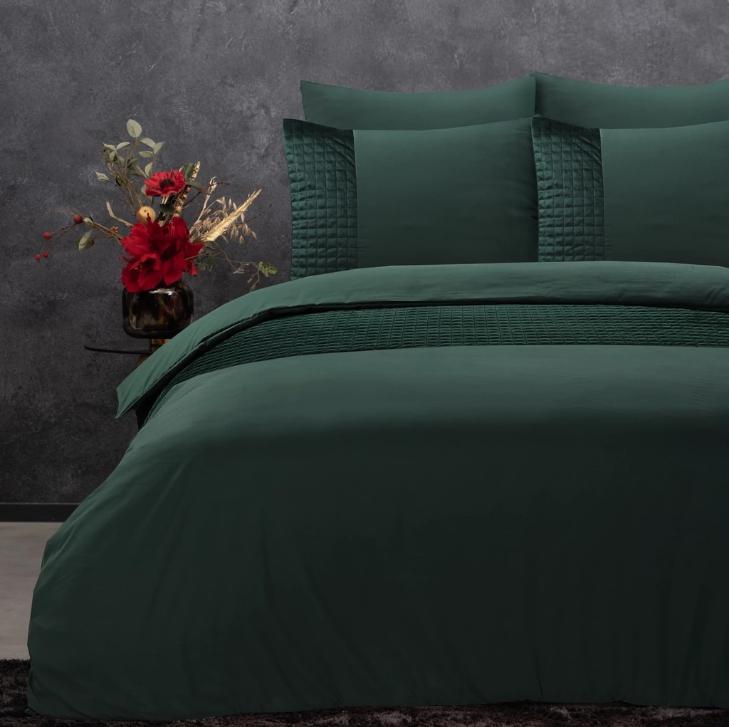 POSTELJNINA VELVET BAND GREEN 