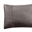 KOMPLET 2 PREVLEKE ZA VZGLAVNIKE VELVET BAND TAUPE 
