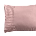 KOMPLET 2 PREVLEKE ZA VZGLAVNIKE VELVET BAND PINK 