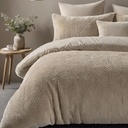POSTELJNINA TEDDY FUR TAUPE 
