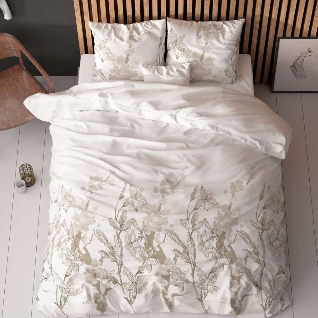 POSTELJNINA FLYNN WHITE 