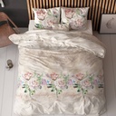 POSTELJNINA ELEGANCE LOVELY FLOWER BEIGE