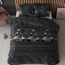 POSTELJNINA ELEGANCE BUDDHA ANTHRACITE 