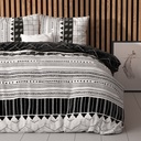POSTELJNINA ELEGANCE ARTIC STRIPE WHITE 