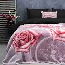 EMBOSSED ODEJA ETERNAL FLOWER PURPLE