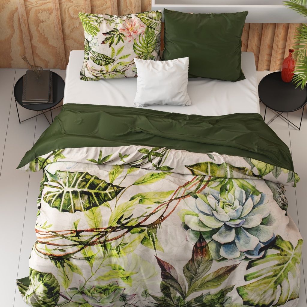 SATENASTA POSTELJNINA DESTINY WHITE 