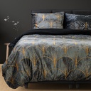 POSTELJNINA VELVET SIGNATURE GREY