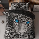 POSTELJNINA PERKAL CHEETAH GREY 