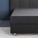 NAPENJALNA RJUHA SATEN ANTHRACITE 