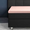 NAPENJALNA RJUHA ZA NADVLOŽEK SATEN PINK 