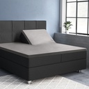 SATENSKA NAPENJALNA RJUHA ZA SPLIT TOPPER GREY 