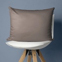 SET 2 PREVLEK ZA VZGLAVNIK SATEN TAUPE 