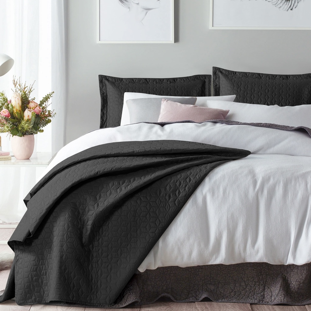 POSTELJNO PREGRINJALO INDVE BLAZINI WAYFAIR BLACK 