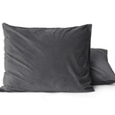 KOMPLET 2 PREVLEKE ZA VZGLAVNIKE VELVET ANTHRACITE 