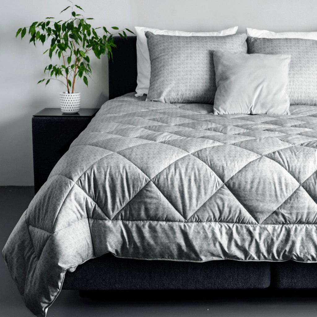 LAZYBED ALL IN ONE TWIN WASHED ANTHRACITE/GREY 