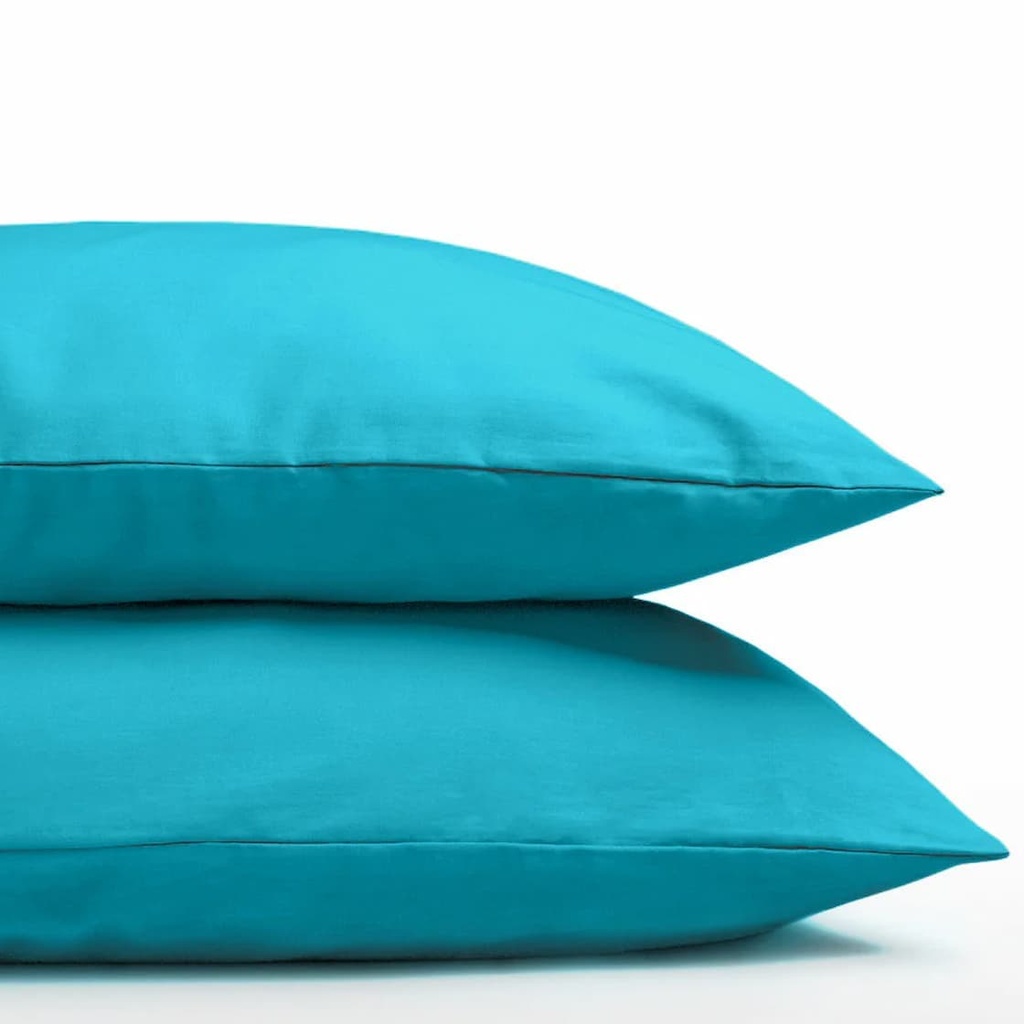SET 2 BOMBAŽNE PREVLEKE ZA BLAZINE TURQUOISE 