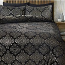 POSTELJNINA GLAMOUR TEDDY ART BLACK 