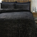 POSTELJNINA GLAMOUR TEDDY SPRANKLE BLACK 
