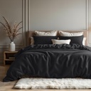 POSTELJNINA TEDDY COTTON ANTHRACITE 