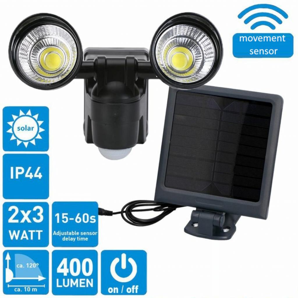 ZUNANJA RAZSVETLJAVA GRUNDIG-SOLAR/LED/SENZOR GIBANJA