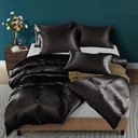 POSTELJNINA SATEN PLATINUM 400TC BLACK