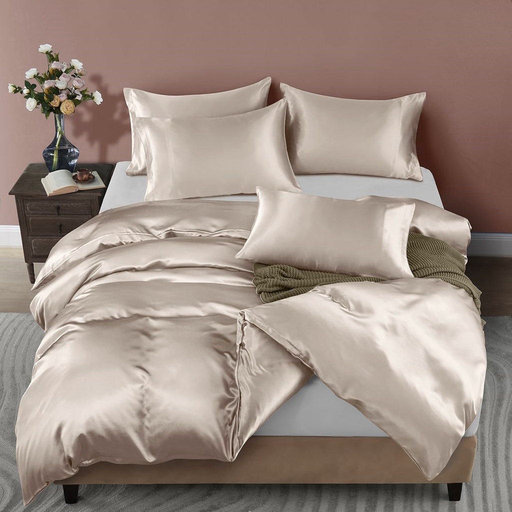 POSTELJNINA SATEN 400TC CHAMPAGNE