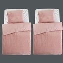 2 POSTELJNINE 140X200 VELVET PINK
