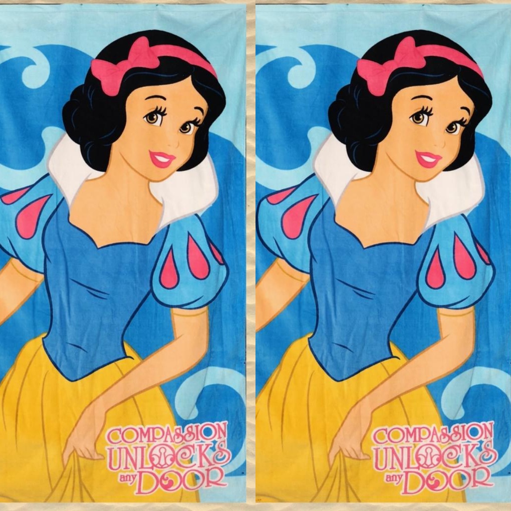 2 BRISAČE ZA NA PLAŽO SNOW WHITE