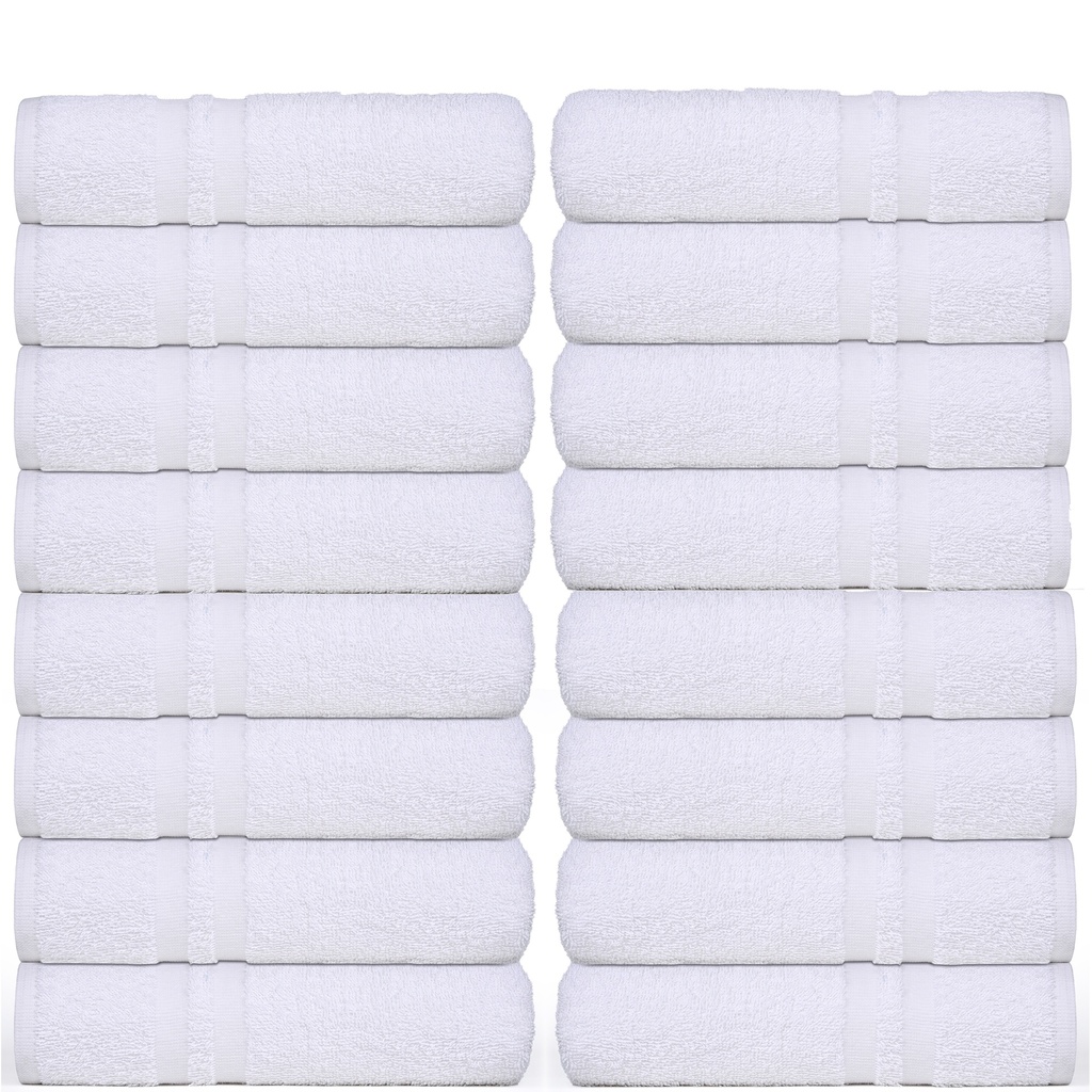 16 BRISAČA 55X110 CM QUICK DRY WHITE