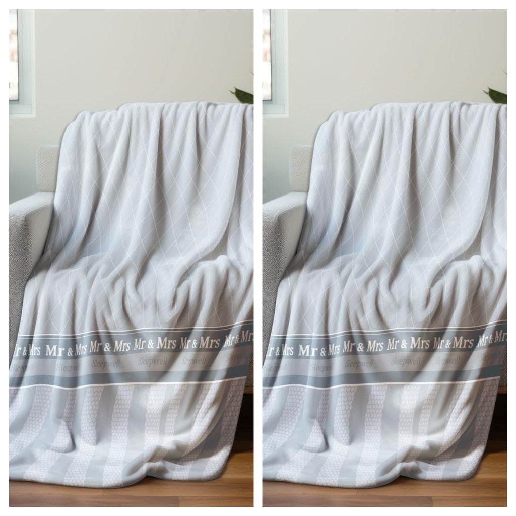 2 ODEJE 150X200 CM BLUE SLEEPWELL BLUE