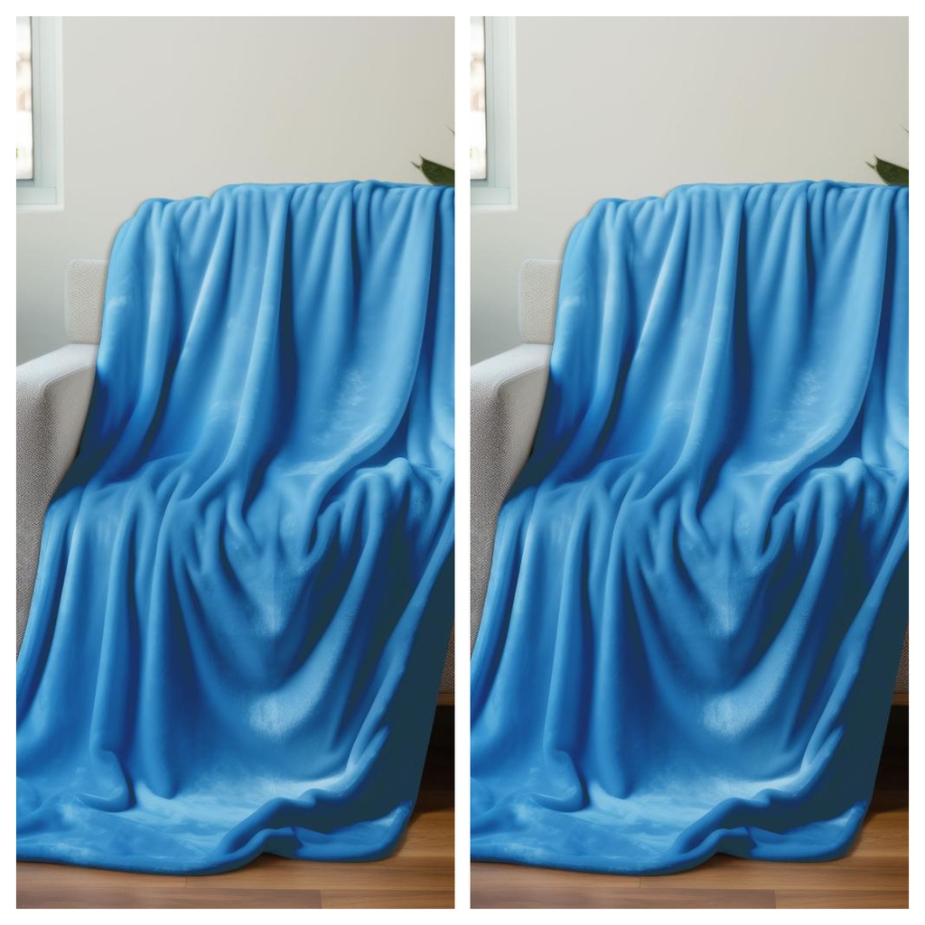 2 ODEJE 150X200 CM BLUE
