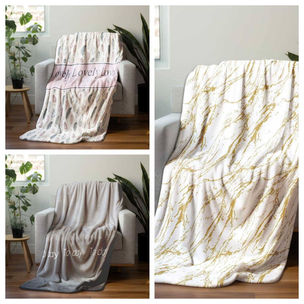 3 ODEJE 150X200 CM LOVELY DAY,MARBLE & TAUPE DREAM