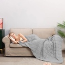 OBTEŽENA ODEJA PREMIUM COTTON GREY 5.5KG