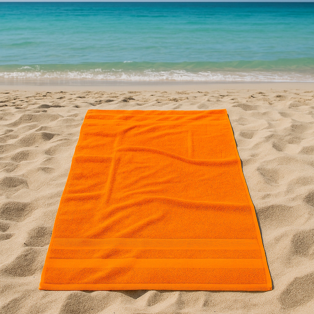 BRISAČA ZA NA PLAŽO SAND TANGERINE