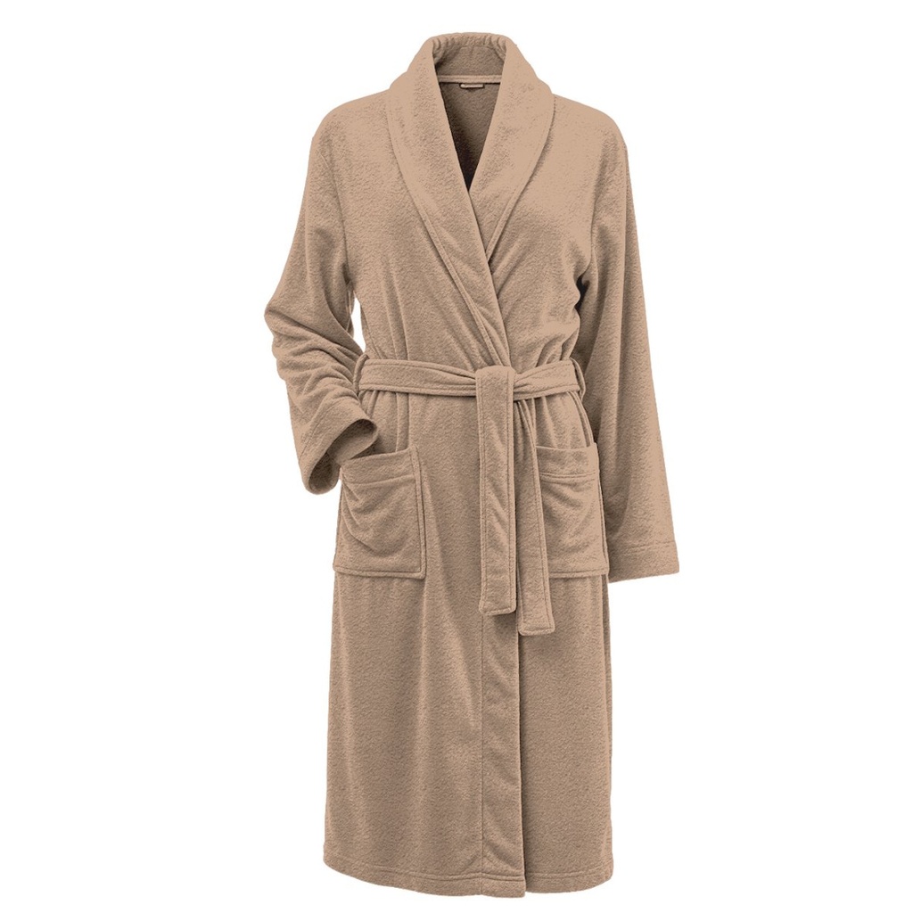 KOPALNI PLAŠČ SOFT TERRY TAUPE 