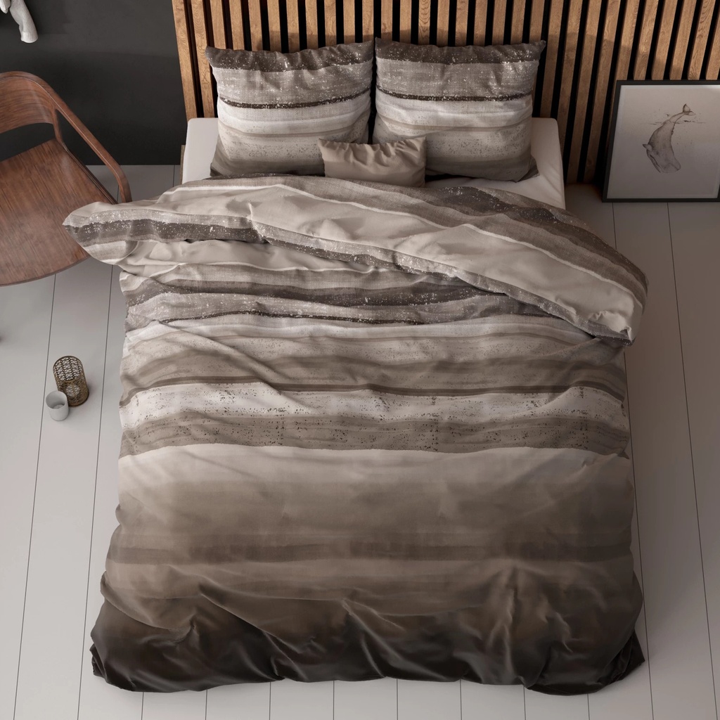 POSTELJNINA MARCUS TAUPE