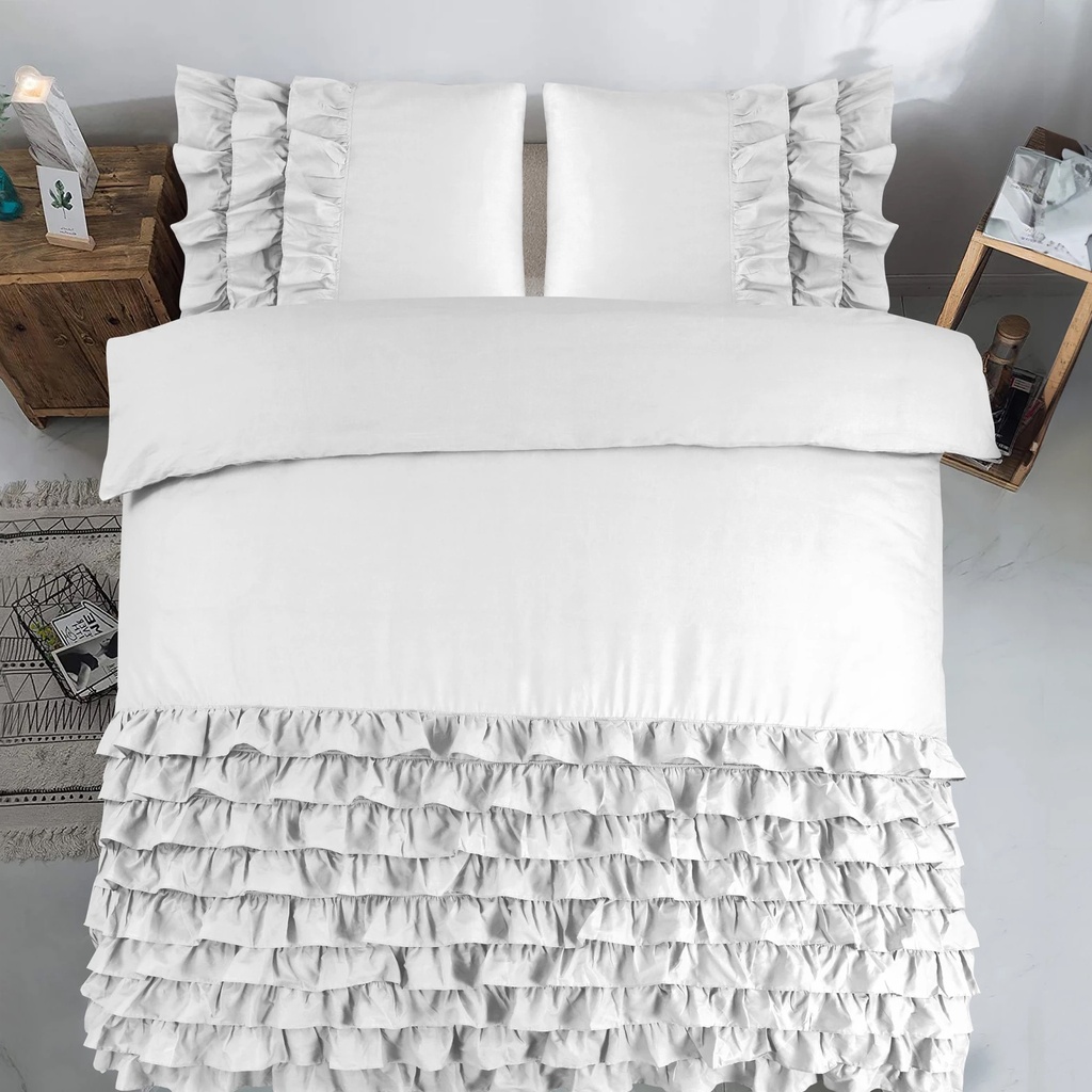 POSTELJNINA PERKAL CLASSICS CYPRUS WHITE