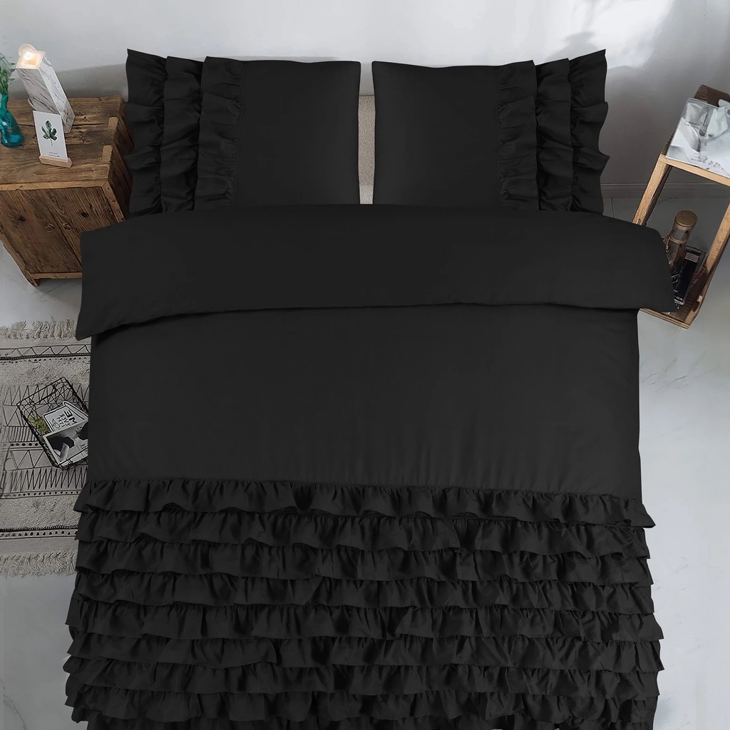 POSTELJNINA PERKAL CLASSICS BLACK