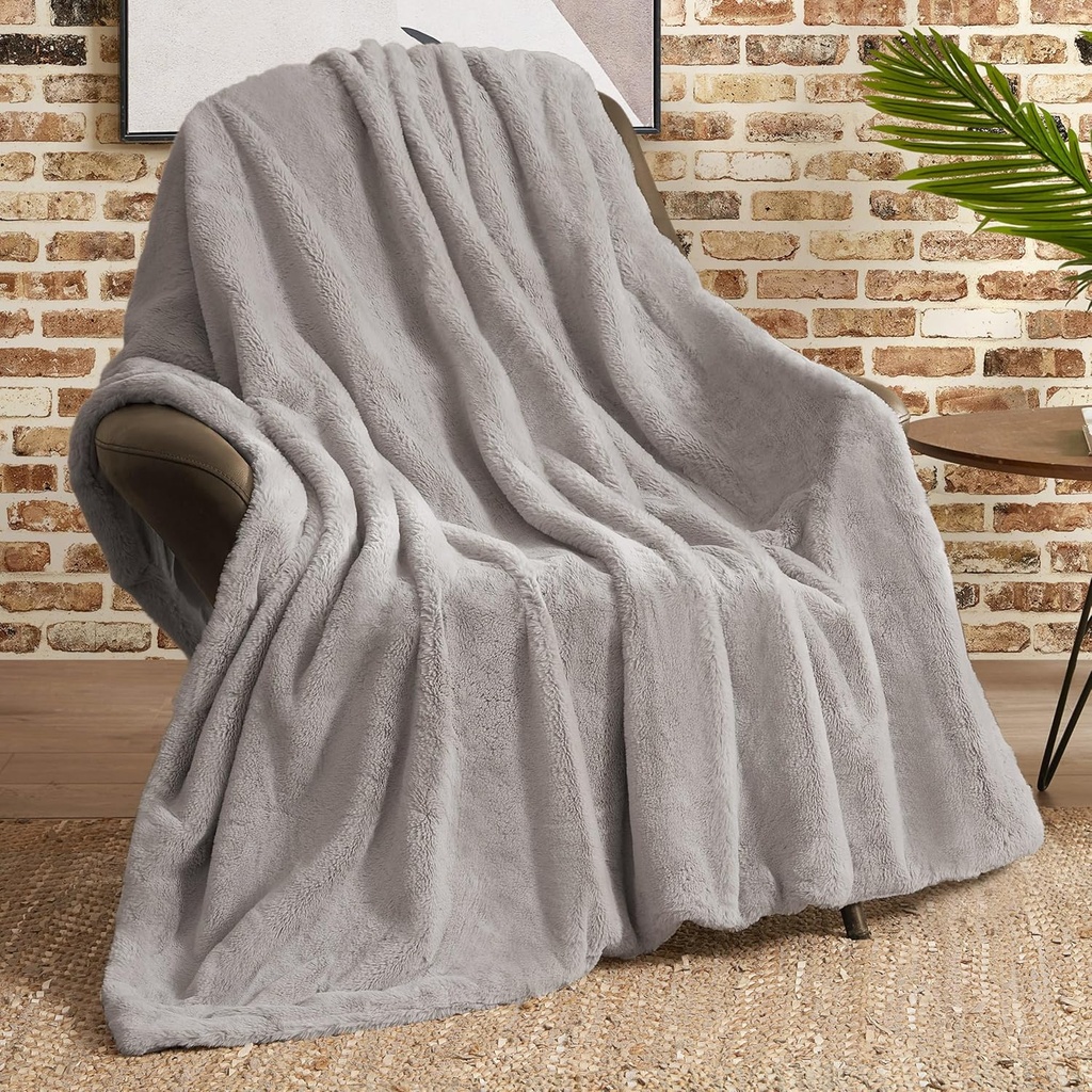 ODEJA RABBIT FUR GREY