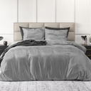 POSTELJNINA VELVET SULTAN GREY