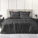POSTELJNINA VELVET SULTAN BLACK