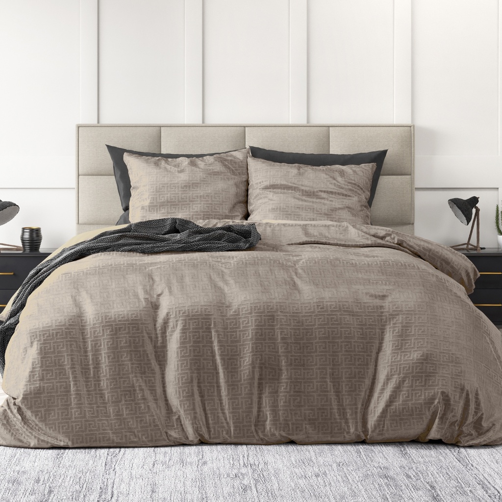 POSTELJNINA VELVET  FASHION TAUPE