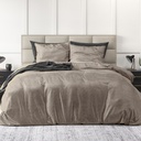 POSTELJNINA VELVET  FASHION TAUPE