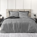 POSTELJNINA VELVET  FASHION GREY