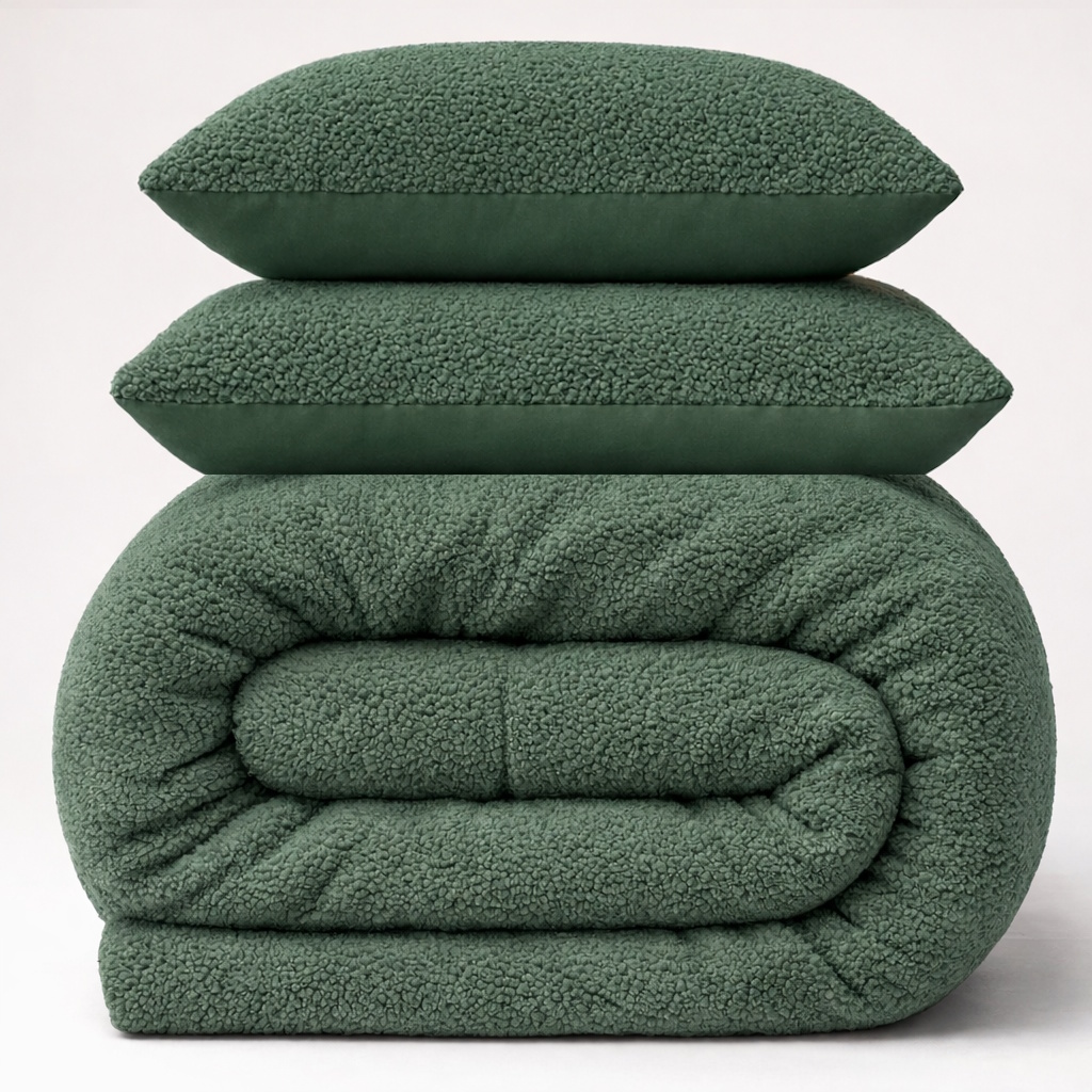 LAZYBED ALL IN ONE TEDDY GREEN