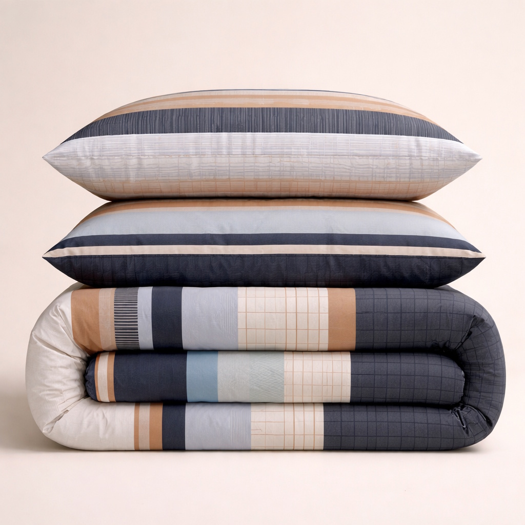 LAZYBED ALL IN ONE BLUE STRIPES