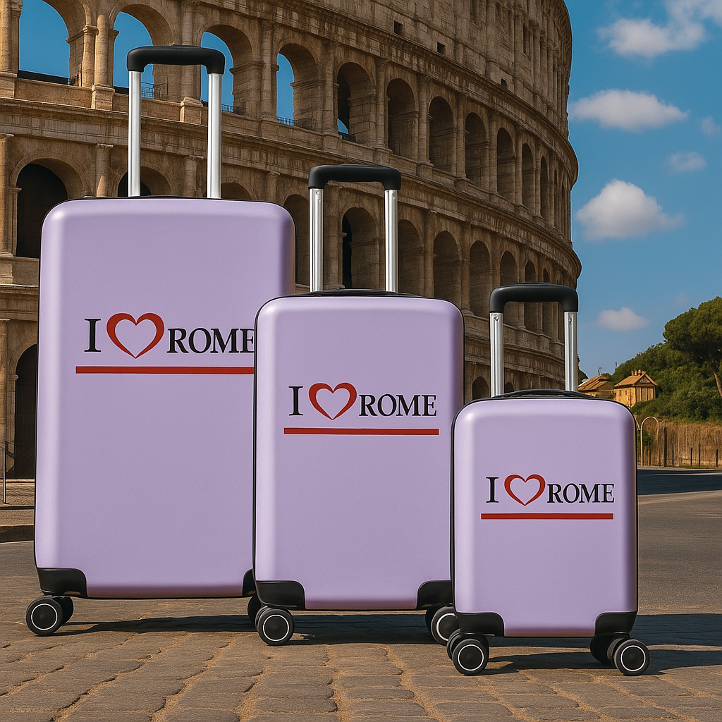 POTOVALNI KOVČEK ROMA PURPLE